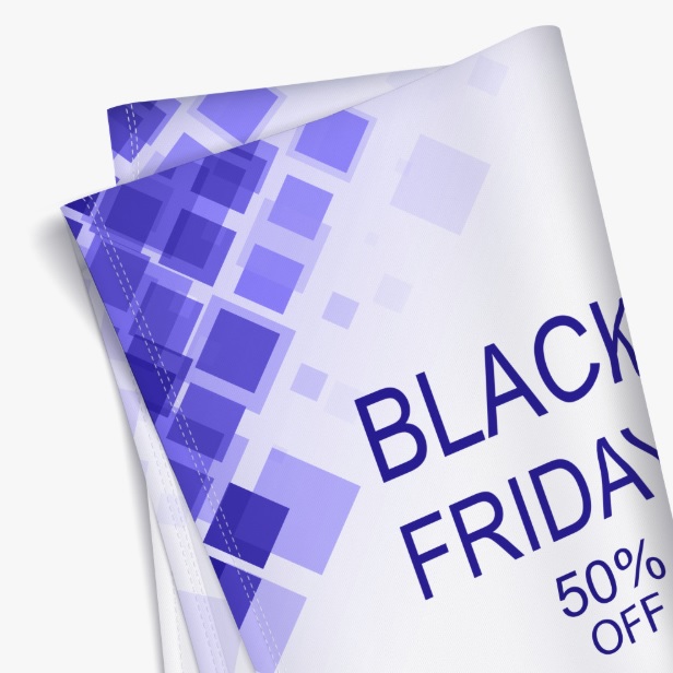 Indoor Fabric Banner (9oz. Wrinkle Free)