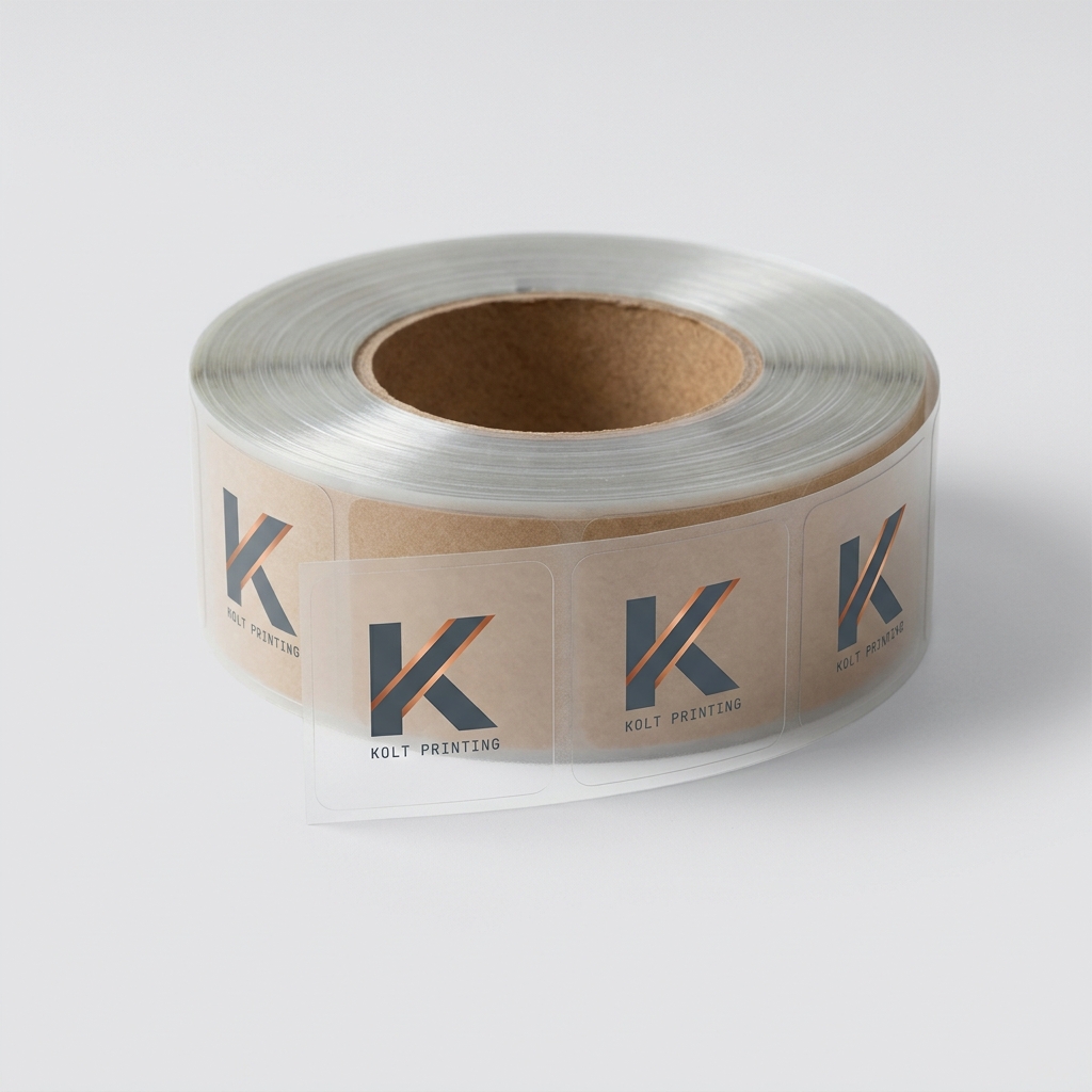 Clear Roll Labels