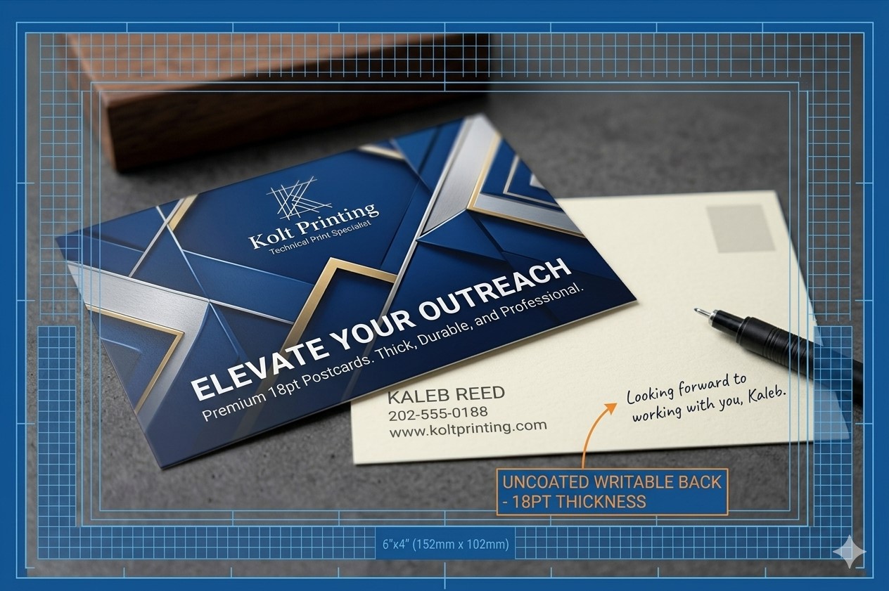 18pt C1S Postcards 