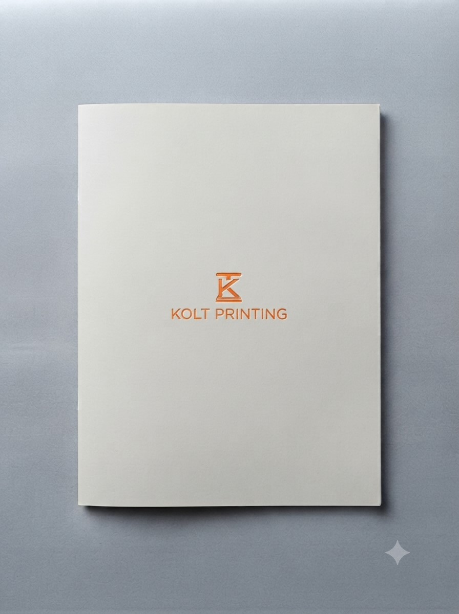 Full Color Presentation Folder 4/0 (1 Side)