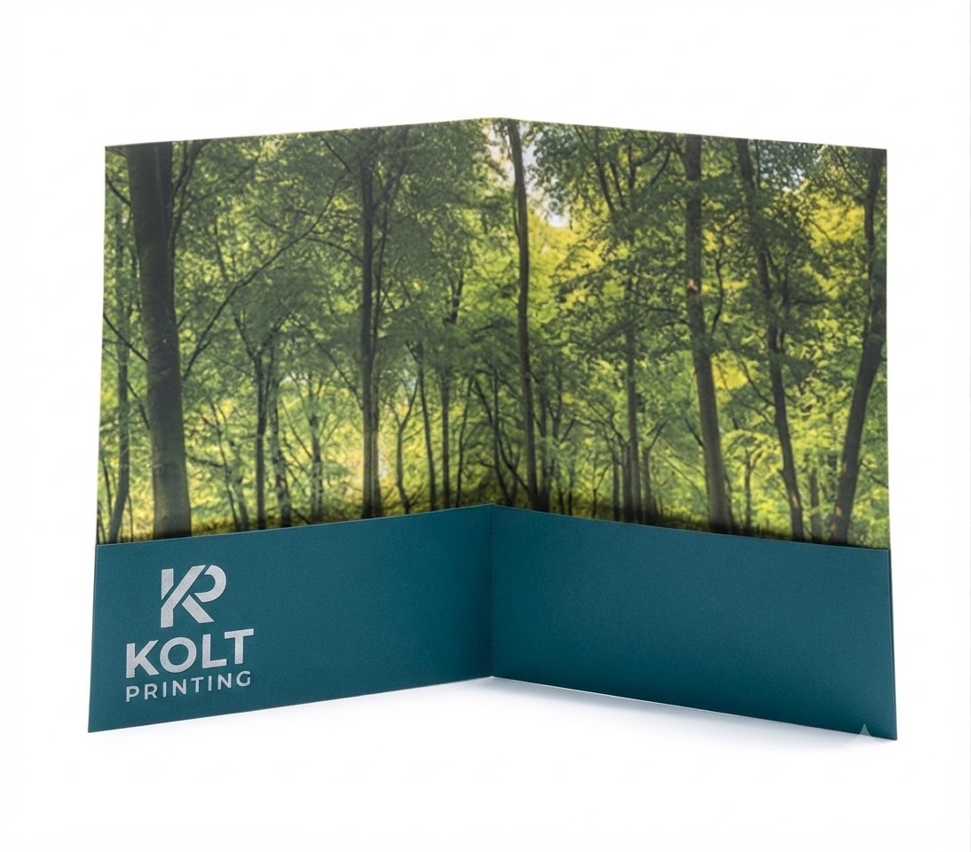 Full Color Presentation Folder 4/4 (Both Sides)