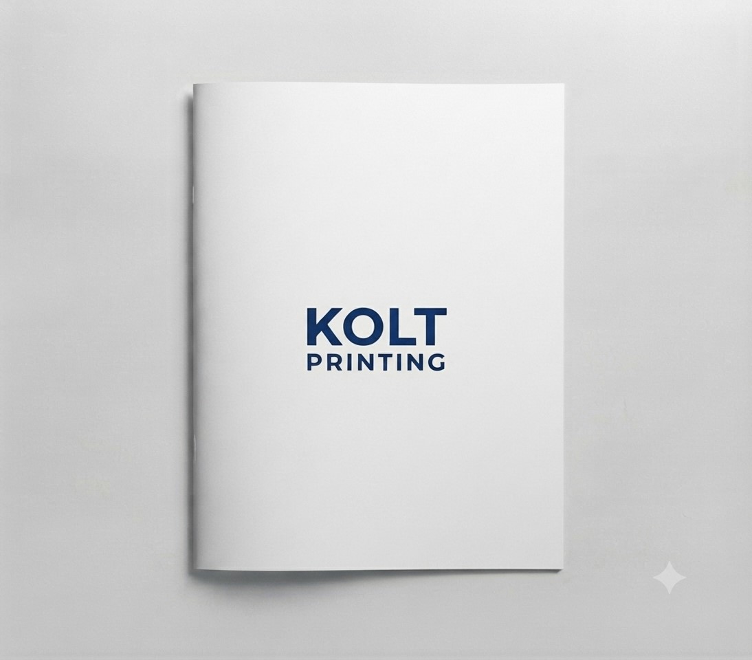 Uncoated Presentation Folder
