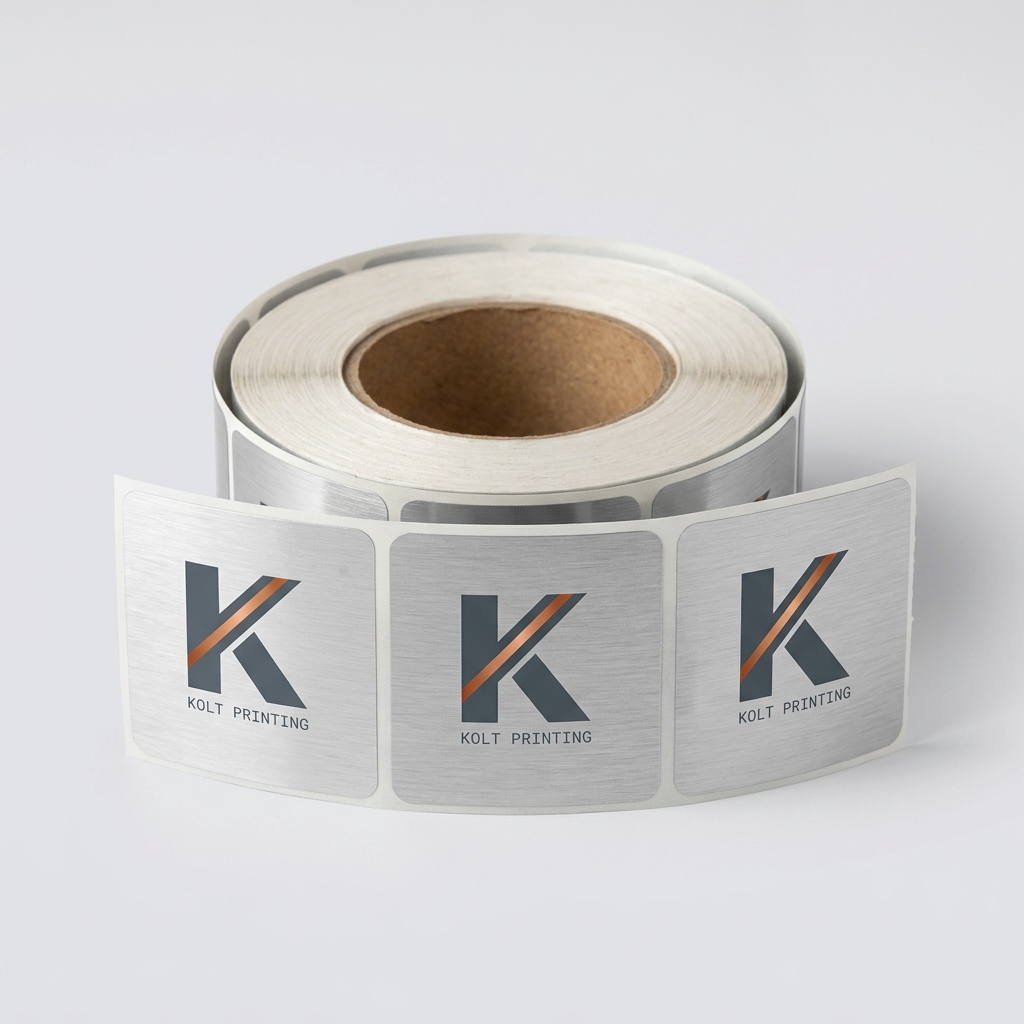 Silver Roll Labels