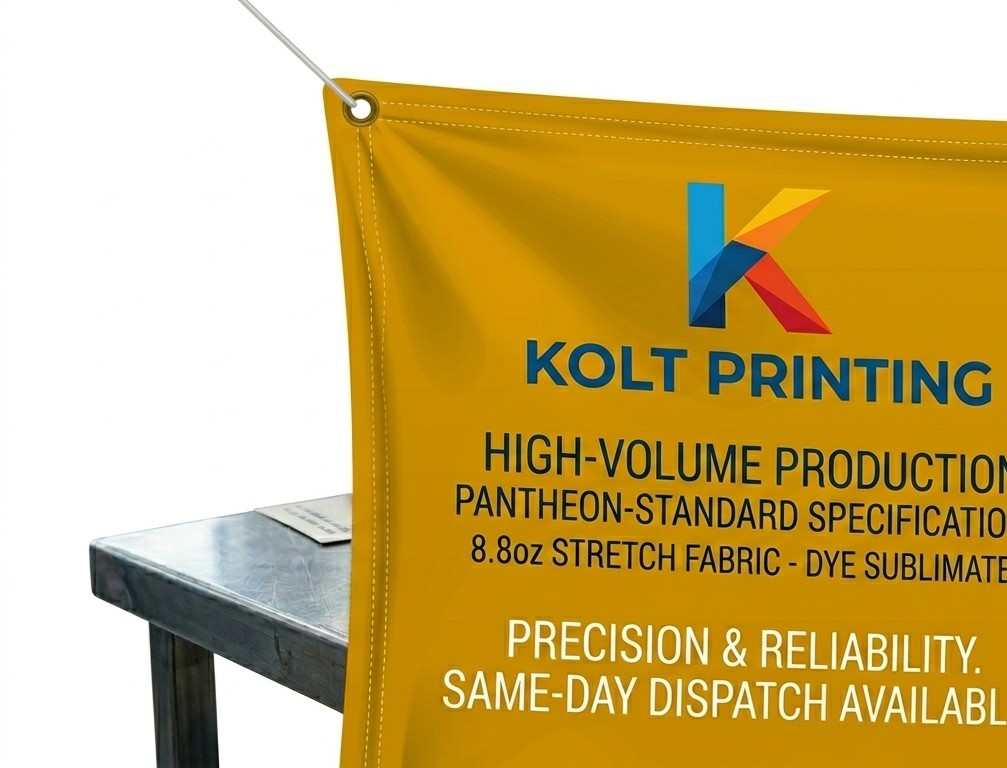 8.8oz. Tension Fabric - 2-way stretch polyester
