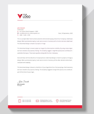 Uncoated Linen Letterheads