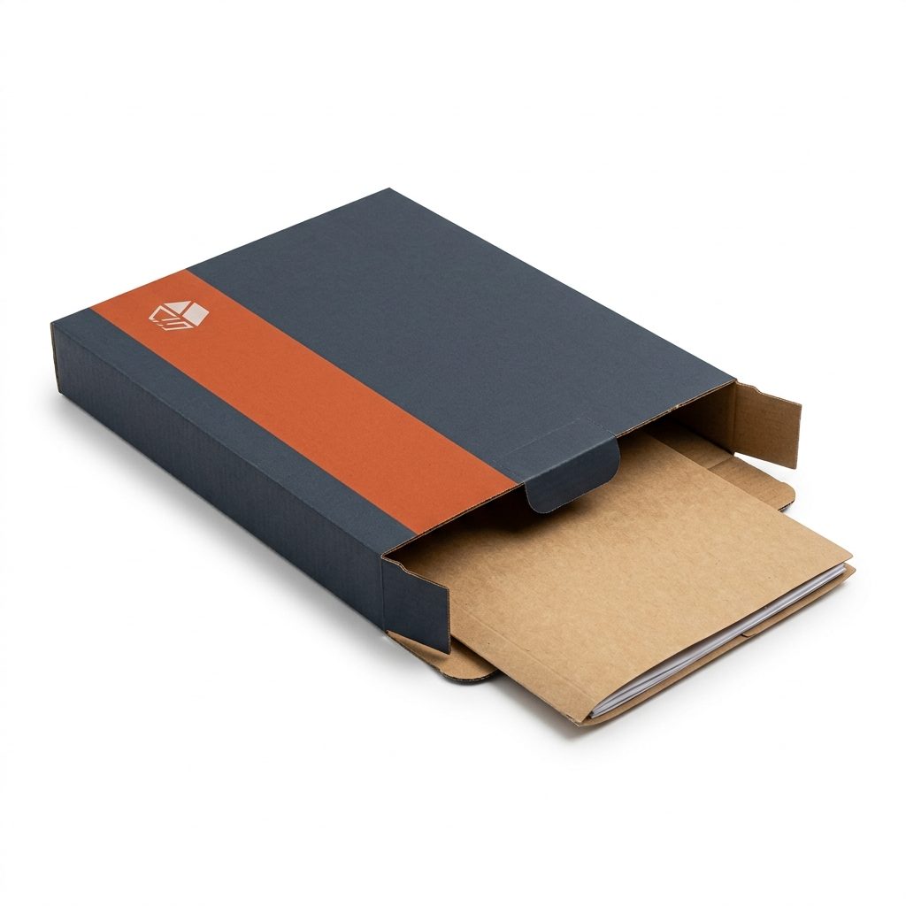Overnight-style end-open mailer for documents and flat goods
