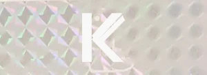 Foil HK980 swatch stamped with the Kolt K