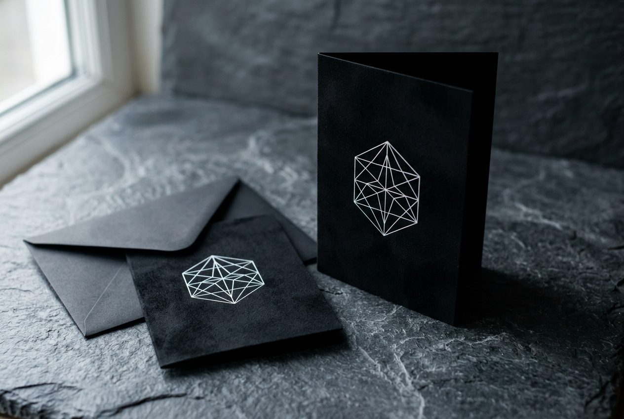 Suede Greeting Cards
