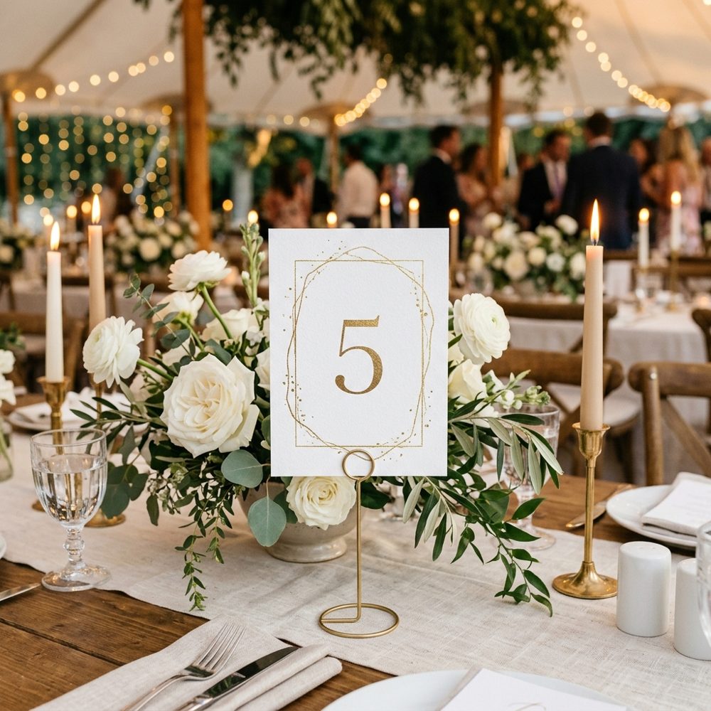 Table Numbers