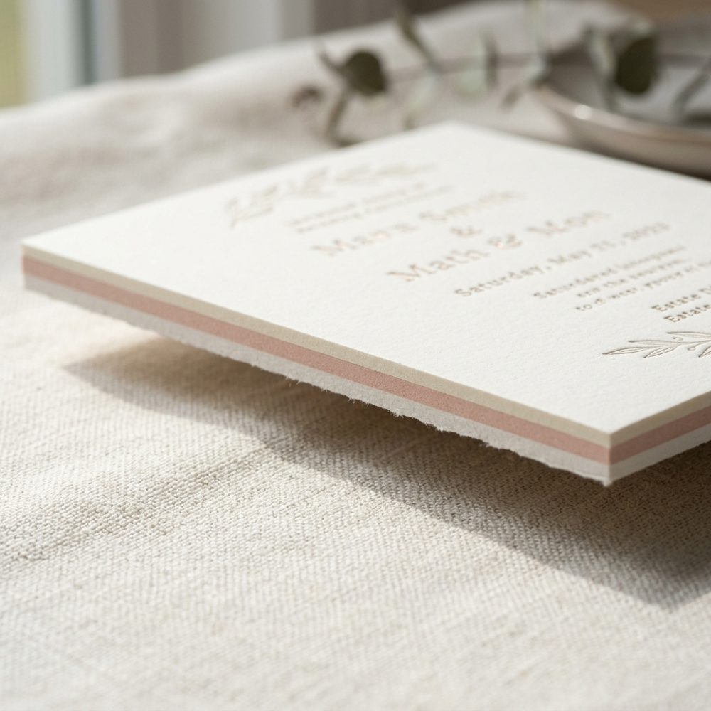 Ultra Thick Wedding Invitations (32pt Mounted)